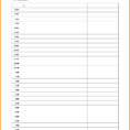 Time Schedule Excel Template
