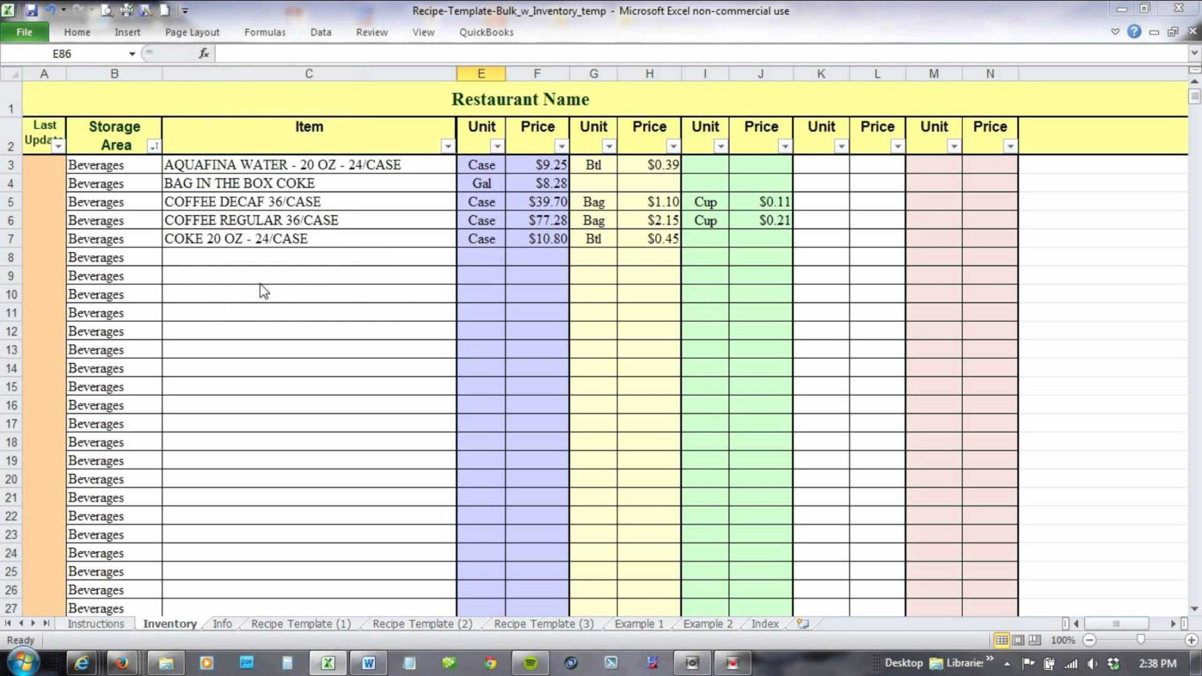 14 Best Of Inventory Tracking Spreadsheet Template Download In Stock Management Excel Sheet Download