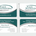 26 Modern Business Card Designs | Accounting Business Card Design For Bookkeeping Business Cards Templates Free