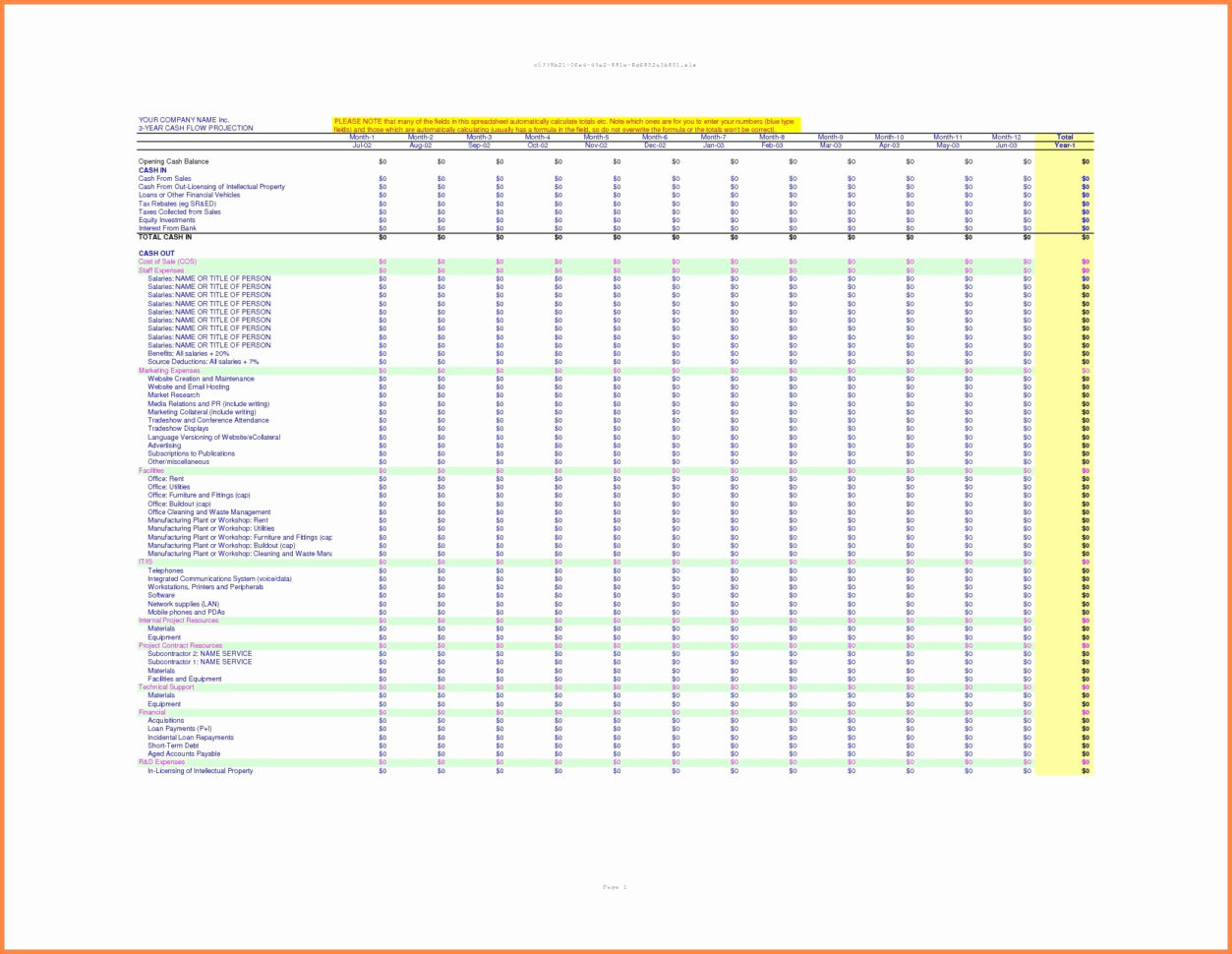 3 Year Sales Forecast Template New Marketing Calendar Template To Sales Forecast Templates