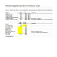30+ Budget Templates & Budget Worksheets (Excel, Pdf)   Template Lab Within Free Budget Spreadsheet Templates
