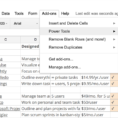 50 Google Sheets Add Ons To Supercharge Your Spreadsheets   The With Project Management Spreadsheet Template Google Docs