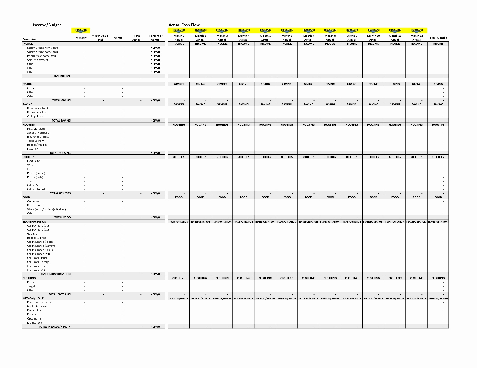 50 New Free Church Accounting Excel Spreadsheet Document Ideas Inside 