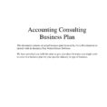 7+ Bookkeeping Business Plan Examples   Pdf With Bookkeeping Business Plan Template