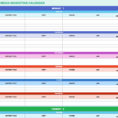 9 Free Marketing Calendar Templates For Excel   Smartsheet Inside Marketing Calendar Template Google Docs