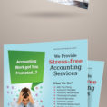 Accounting And Bookkeeping Services Flyers On Behance Inside Bookkeeping Flyer Template Free