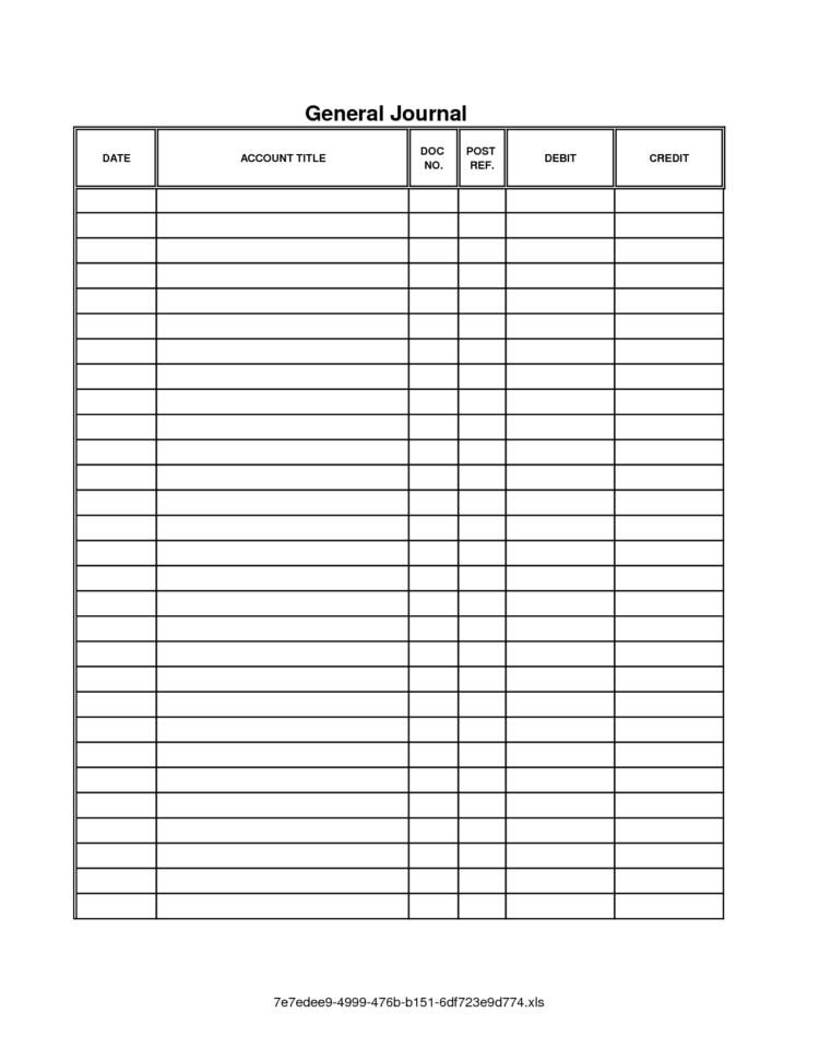 Accounting Journal Template Printable Accounting Journal Template And Blank Accounting Spreadsheet Template