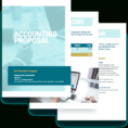Accounting Proposal Template   Free Sample | Proposify To Bookkeeping Flyer Template Free