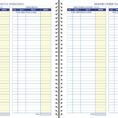 Adams Adams Monthly Bookkeeping Record Book, Spiral Bound, 8 1/2" X 11" For Monthly Bookkeeping Record Template
