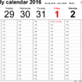 Blank Weekly Calendar Template For Monthly Work Schedule Template Pdf