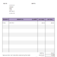 Bookkeeping Invoice Template throughout Bookkeeping Invoice Template