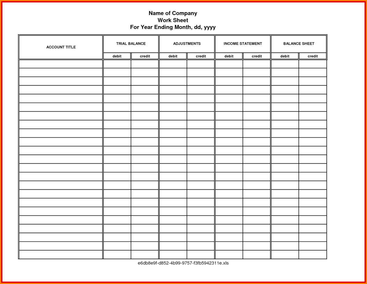 Bookkeeping Paper Template   Southbay Robot With Office Bookkeeping Template