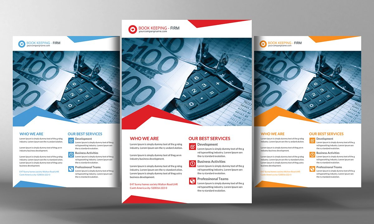 Bookkeeping Photos Graphics Fonts Themes Templates Creativ With to Bookkeeping Flyer Template