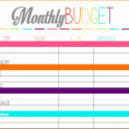 Budget Planner Printable Free   Durun.ugrasgrup To Monthly Budget Planner Template Free Download