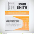 Business Card Print Template With Calculator Logo Stock Vector For Bookkeeping Business Cards Templates Free