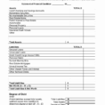 Business Financial Statement Template Excel Reference Of Business Throughout Balance Sheet Template Excel
