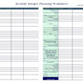 Business Monthly Budget Template New Small Business Expenses With Sample Personal Budget Spreadsheet