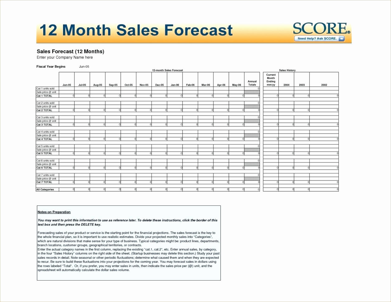 Business Plan Projections Template Awesome 12 Month Profit And Loss 