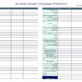 Business Proposal Sample Budget Spreadsheet Gallery Of For Small With Sample Budget Spreadsheet