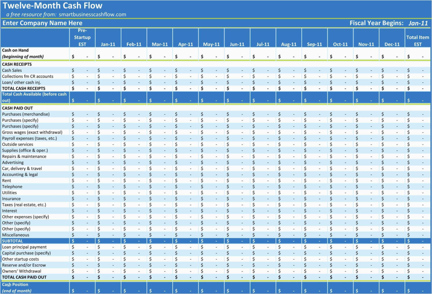 Cash Flow Excel Vorlage Best Of Excel Cash Flow Template Cash Flow In Excel Cash Flow Template