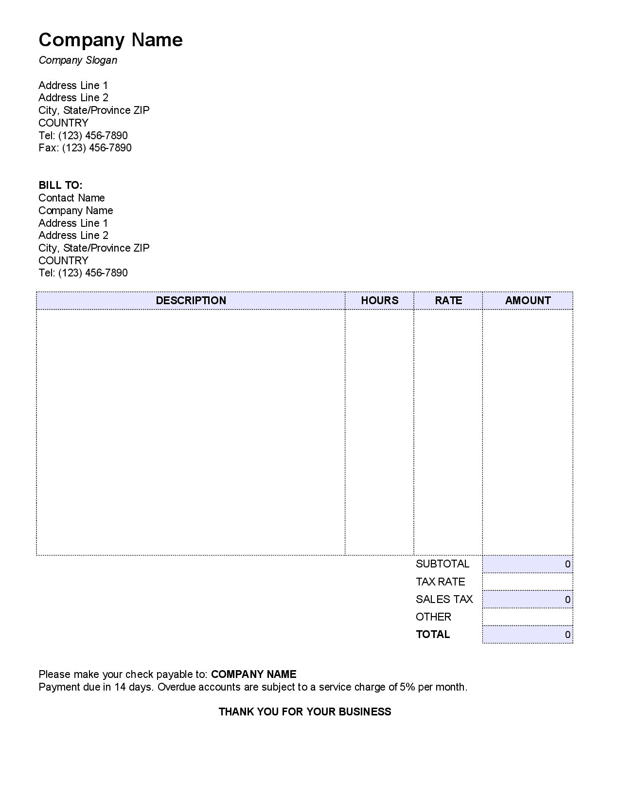 Cleaning Business Forms Templates Free Downloads Free Printable in Free