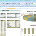College Budget Planner Superb Budget Excel Spreadsheet Free Download within Monthly Budget Planner Excel Free Download