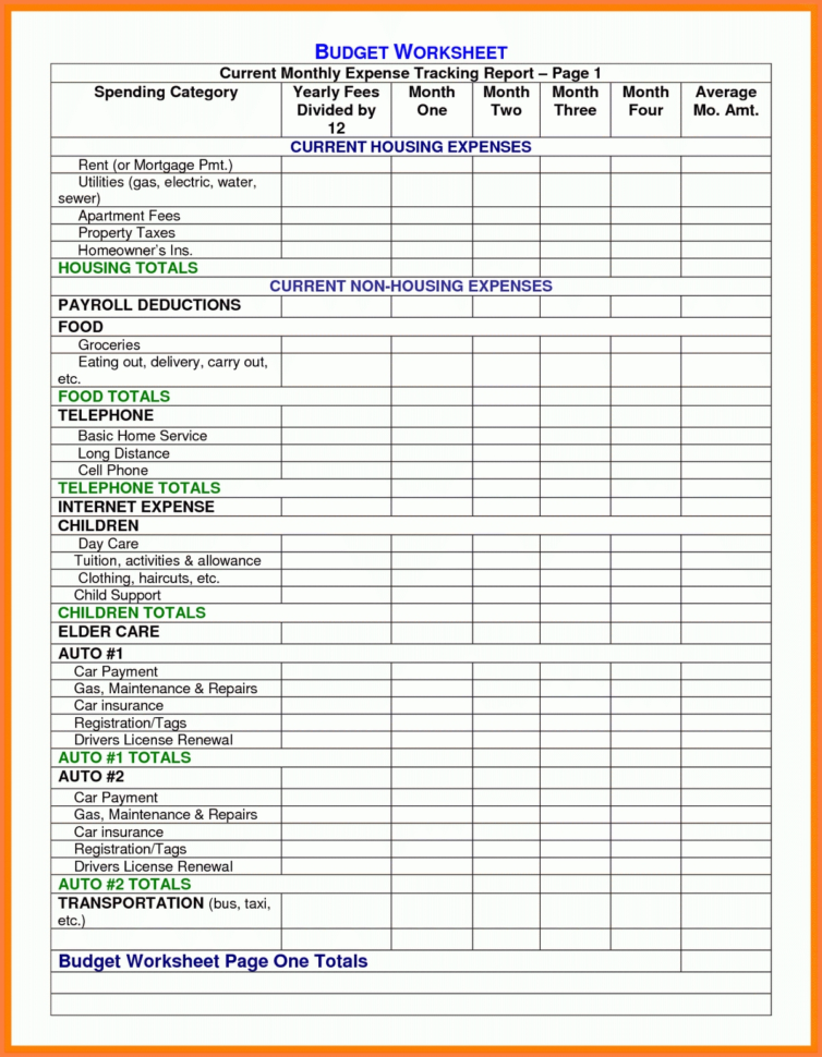 Construction Cost Spreadsheet Home Business Expense With 6 Expenses And Construction Costs Spreadsheet