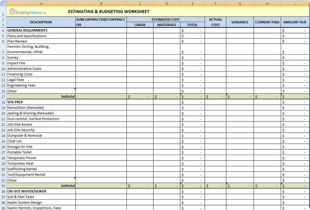 download-free-construction-estimate-template-excel-free-construction