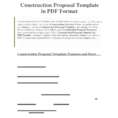 Construction Forms   41 Free Templates In Pdf, Word, Excel Download Within Free Construction Estimate Template Word