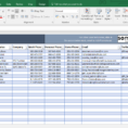 Contact List Template In Excel | Free To Download & Easy To Print To Excel Spreadsheet Template