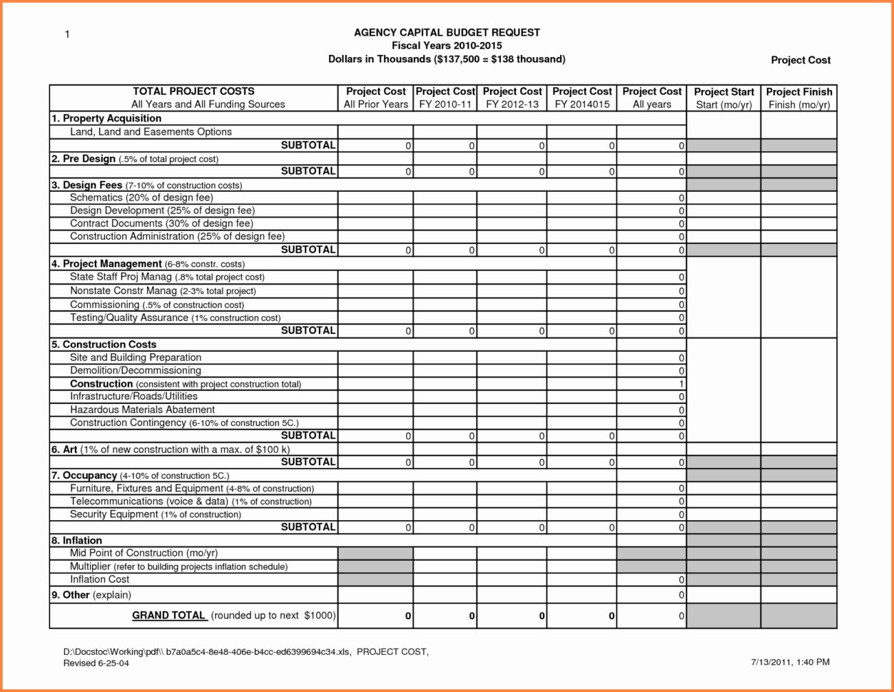 Cost Accounting Templates New 7 Project Management Spreadsheet Throughout Project Spreadsheet Template Excel