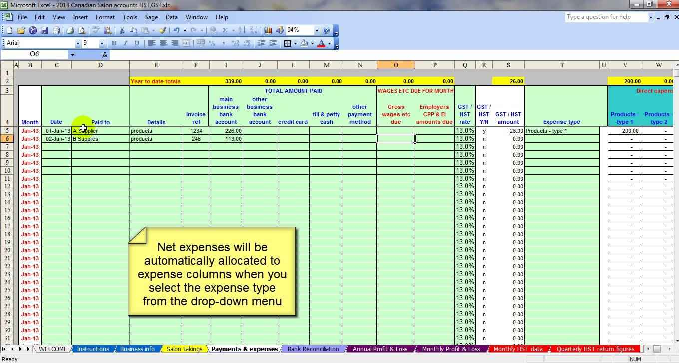 doubl entry bookkeeping examples