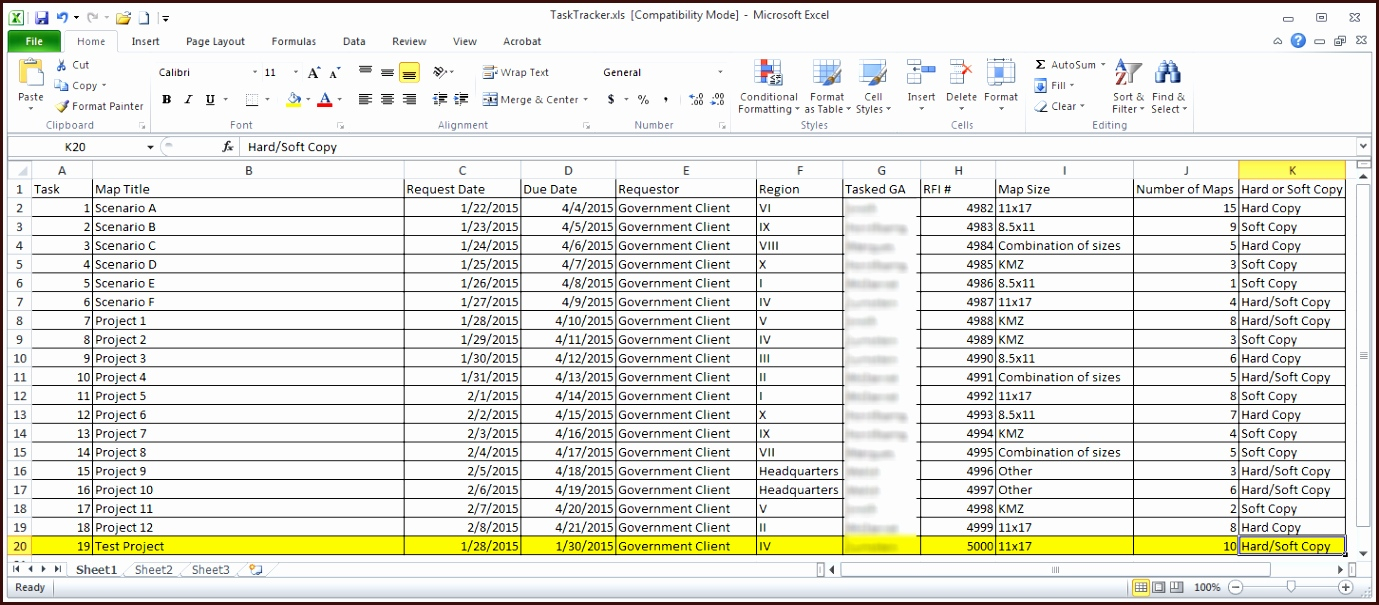 Excel Customer Database Template