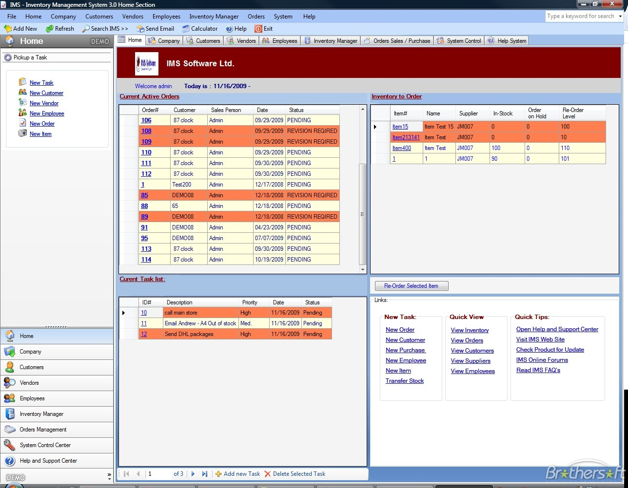Download Free Ims - Inventory Management Software, Ims - Inventory For Stock Management Software In Excel Free Download
