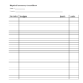 Download Inventory Checklist Template | Excel | Pdf | Rtf | Word With Inventory Spreadsheet Templates