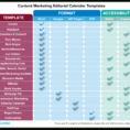 Editorial Calendar Templates For Content Marketing: The Ultimate List Within Marketing Calendar Template Google Docs