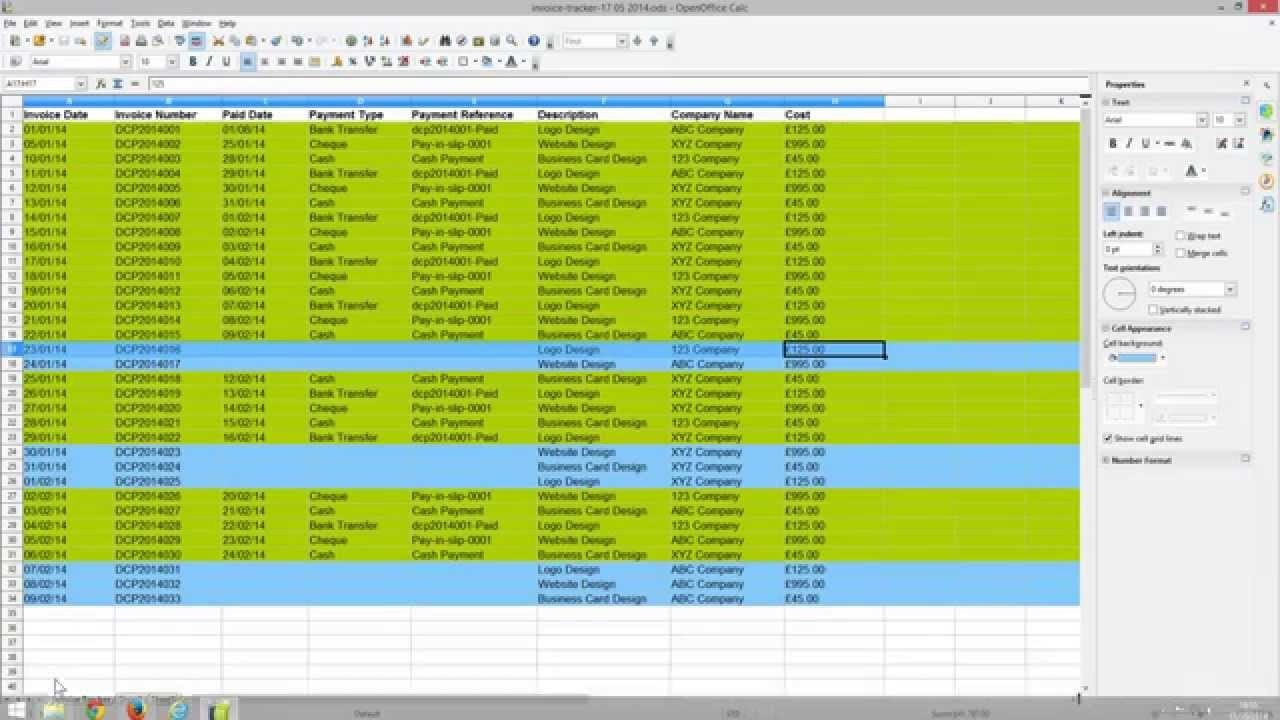 Example Of Small Business Chart Accounts Spreadsheet For Expenses Throughout Bookkeeping Spreadsheet For Small Business