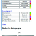 Example Of Spreadsheet Data Entry On Browser (Left) And Pda Intended For Example Of Spreadsheet Data