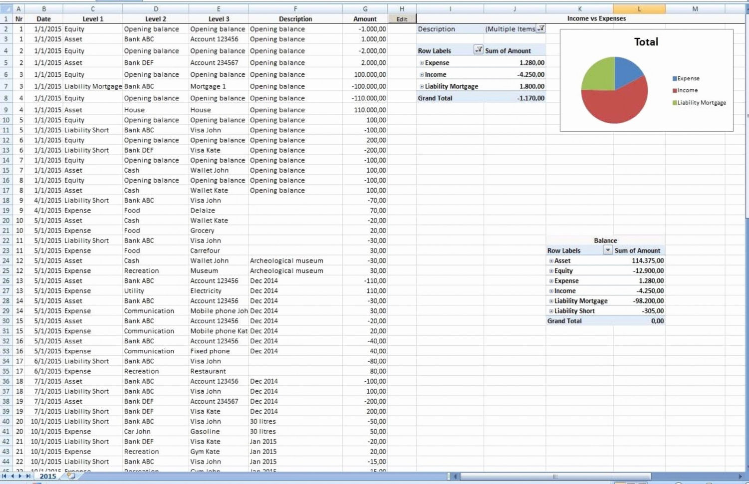 Examples Of Bookkeeping Forms Impressive Simple And Blank Accounting For Examples Of Bookkeeping For A Small Business