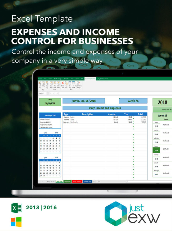 Excel Accounting Template | Free Excel Spreadsheet With Excel Accounting Templates