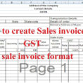 Excel Document Invoice Template | Invoice Template With Excel Spreadsheet Invoice Template
