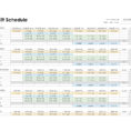 Excel Employee Schedule Template Monthly | Printable Schedule Template And Monthly Staff Schedule Template Free
