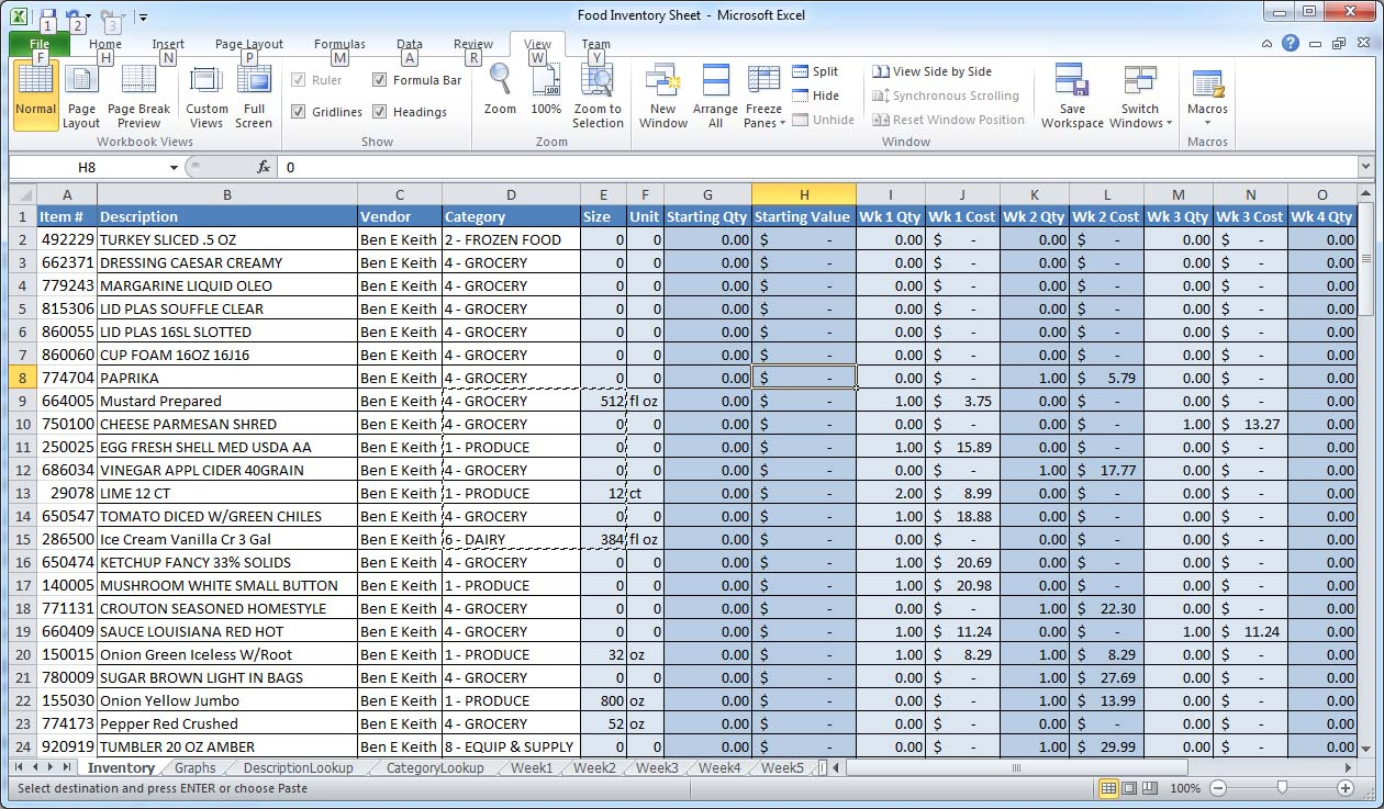 Excel Inventory Sheet - Zoro.9Terrains.co intended for Inventory Spreadsheet Template Excel