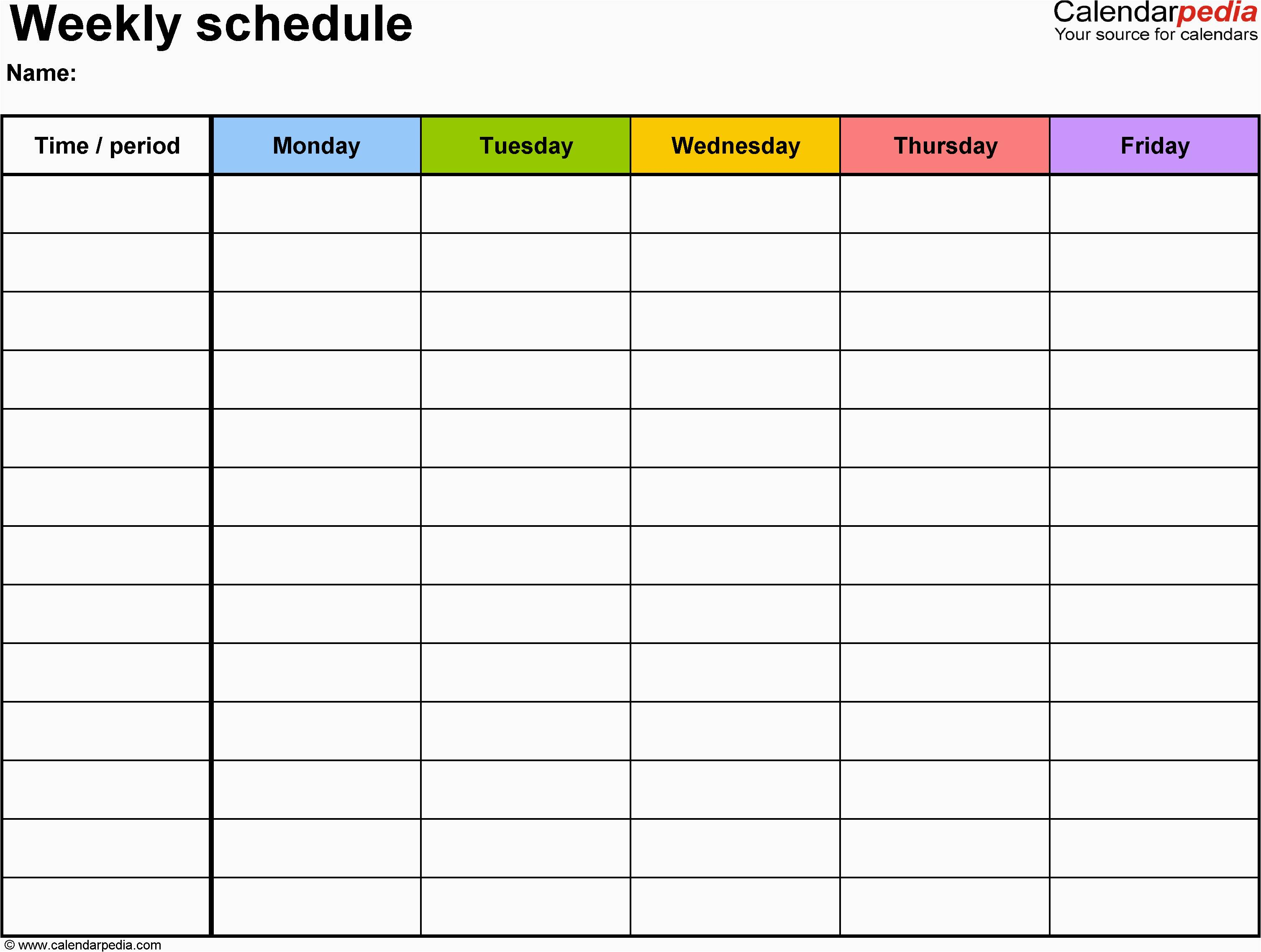 Excel Project Management Template For Mac Free Weekly Schedule in Project Management Templates Mac
