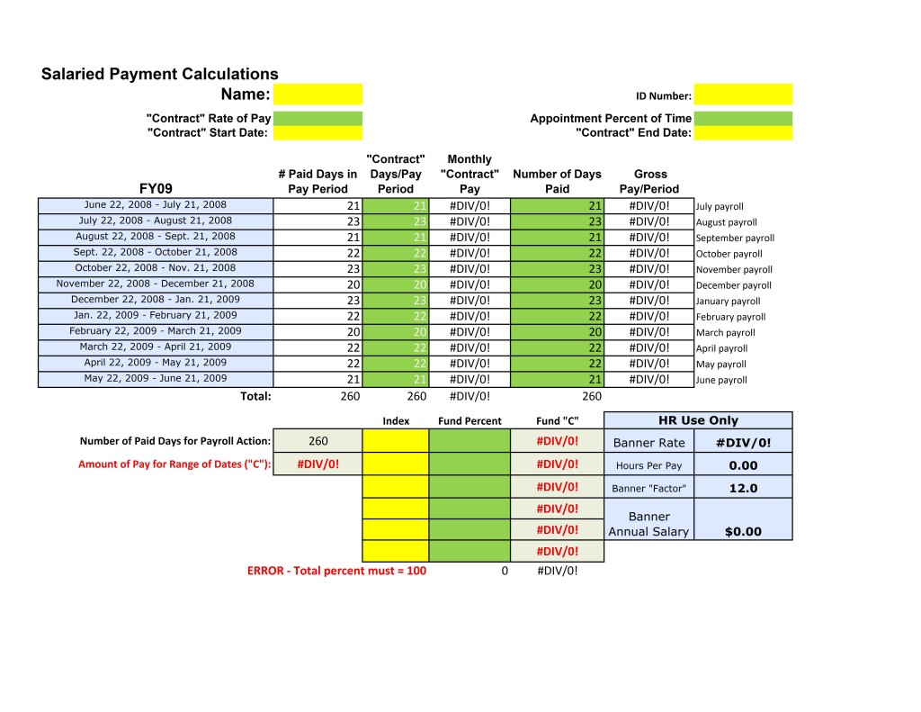 Excel Salary Template Throughout Salary Statement Format In Excel — db