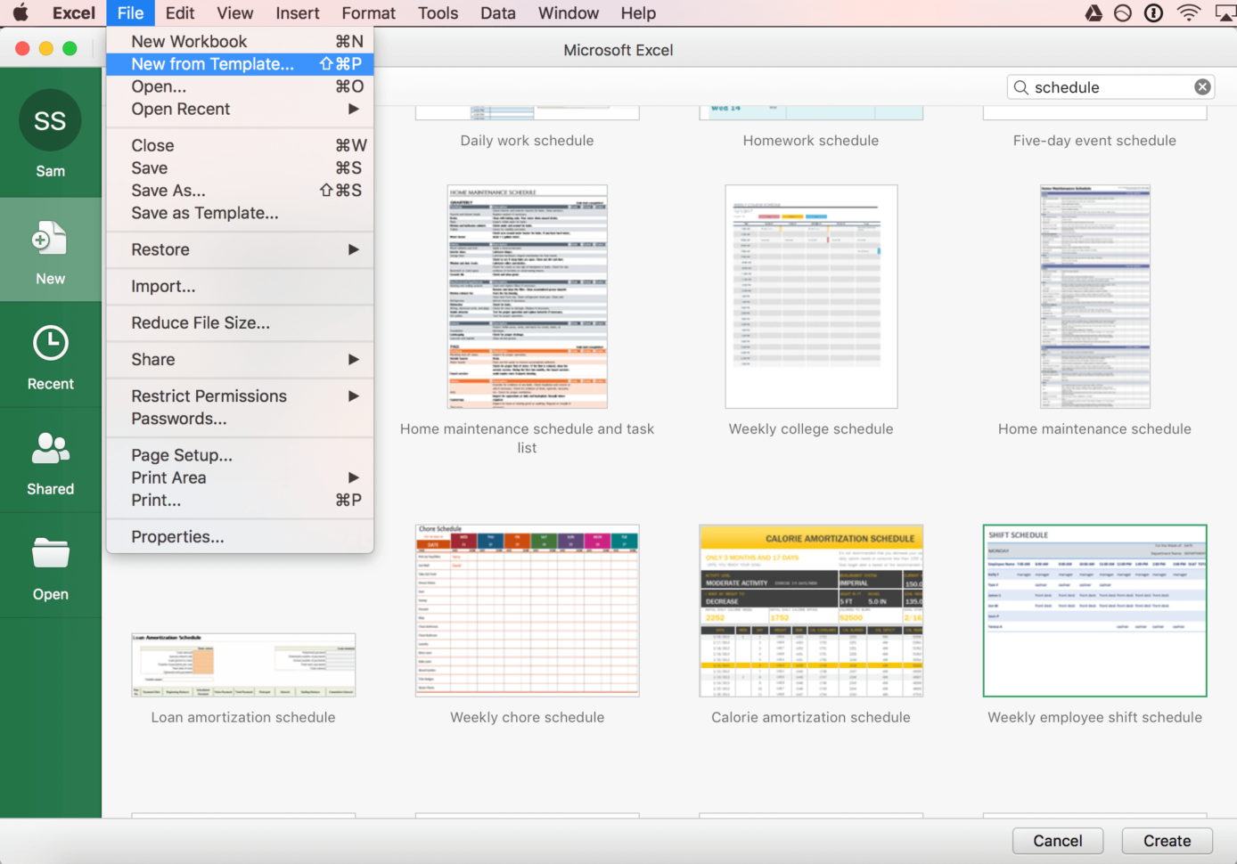 Excel Template Gallery Employee Shift Schedule | Homebase Inside Employee Shift Schedule Template
