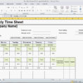Excel Timesheet Template | Madinbelgrade Inside Timesheet Spreadsheet Template