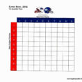 Football Squares Template Excel Luxury Superbowl Pool Charts With Super Bowl Spreadsheet Template