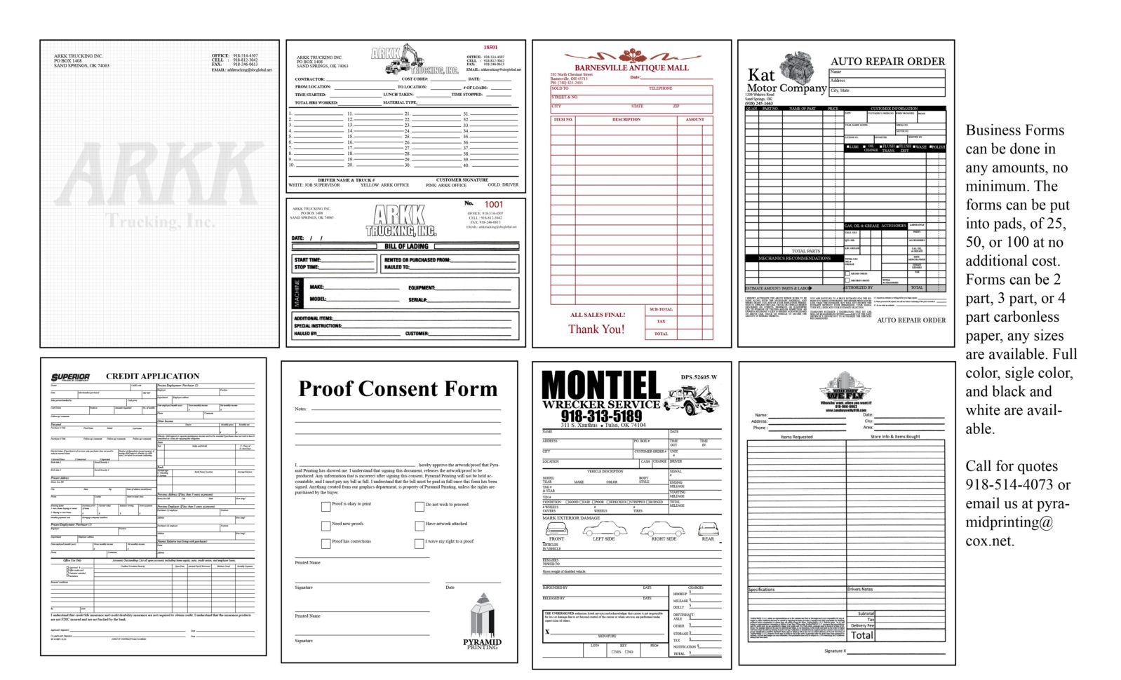 Form Templates Free Business Forms Printable Magnificent Pdf Bill Of In Free Printable Business Forms
