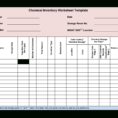 Free Chemical Inventory Worksheet Template | Templates At Intended For Inventory Spreadsheet Templates